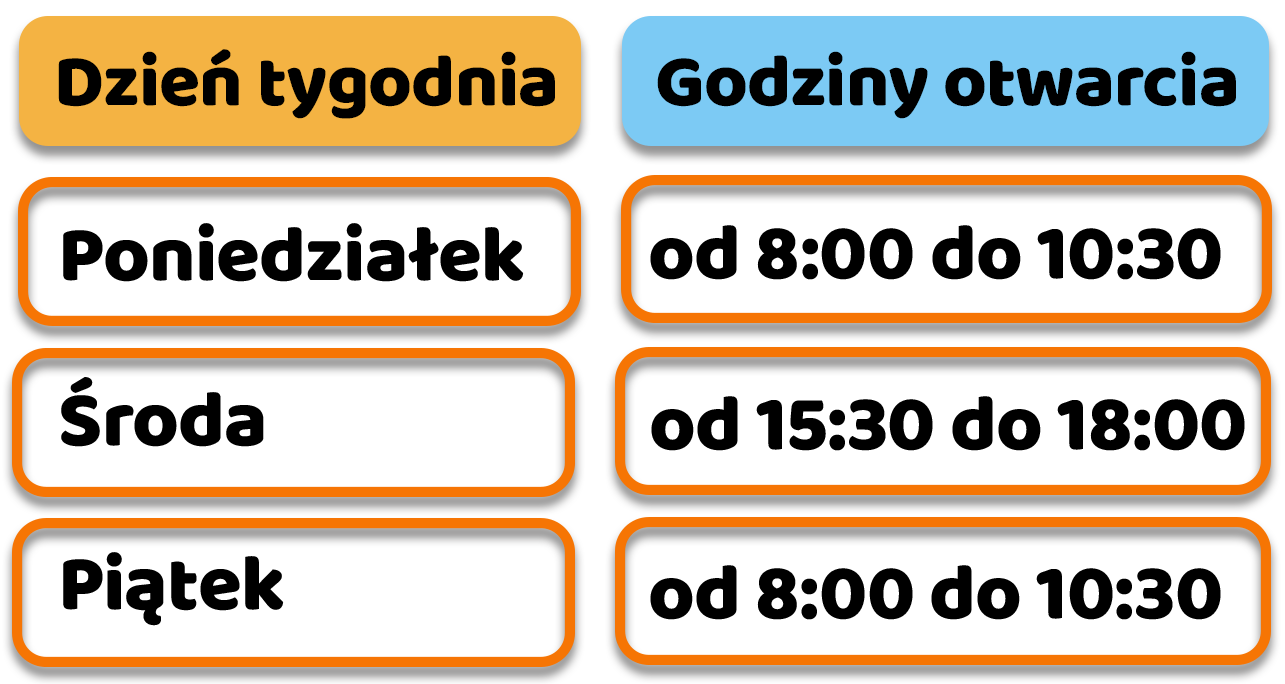 Harmonogram pracy Poradni Medycyny Paliatywnej